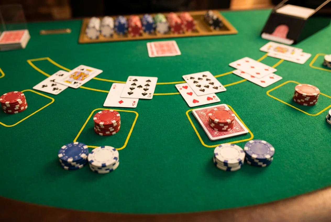 Blackjack Multi Hand sur Fatpirate Casino